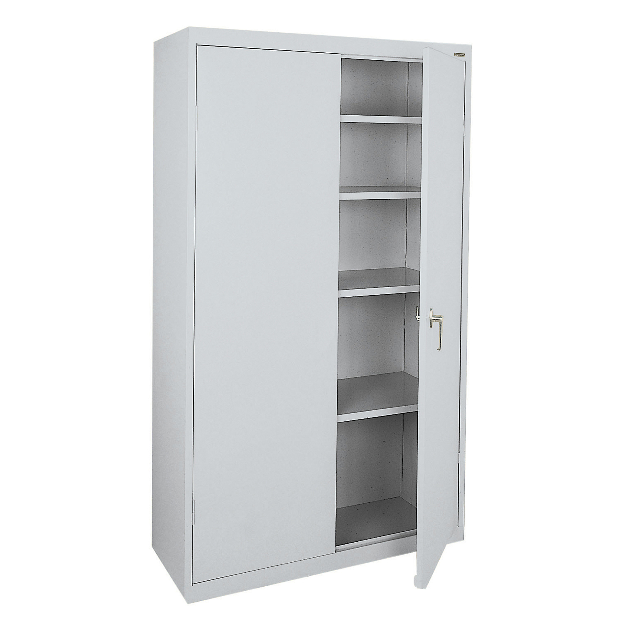 Sandusky Lee Value Line Cabinet - 36in. x 18in. x 72in., Steel, Dove Gray, Lockable, Model# VF41361872-05